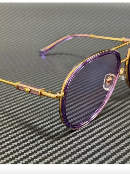Versace VE 2260 - 10021A Lilac Transparent Sunglasses Unisex main image 5